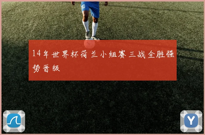 14年世界杯荷兰小组赛三战全胜强势晋级